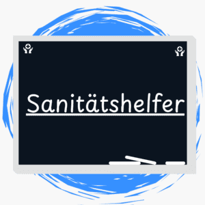 Ausbildung zum Sanitätshelfer Teil 1